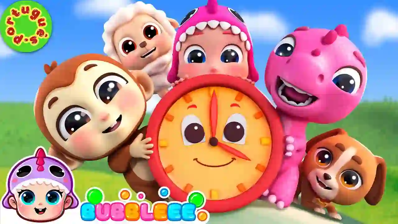 Tic Toc With Animals 🕒🐵 + MORE | Old MacDonald had a farm! | Bubbleee Kids Songs 🎶✨
