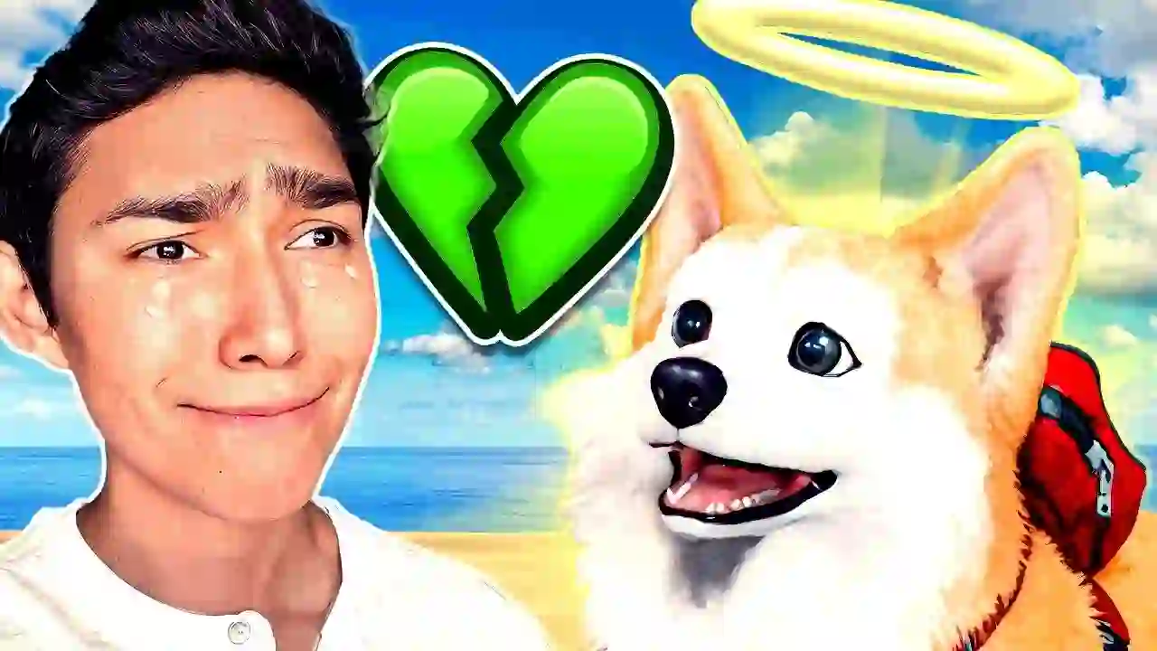 My puppy died... and what he did in heaven will make you cry 😭🌈 - My Little Puppy | Fernanfloo